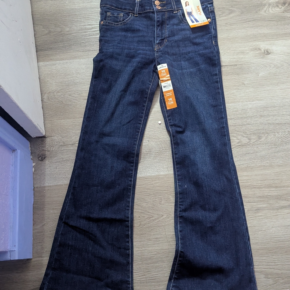 Women's Blue Flared Jeans